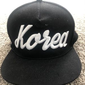 KOREA SNAPBACK CAP - Black